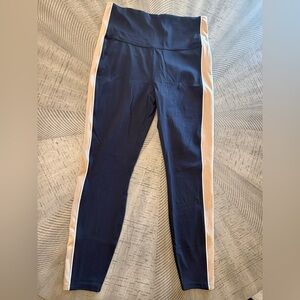 All in Motion Black and Beige Leggings